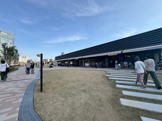 難波宮跡公園に新しい憩いの場が誕生!カフェが多く、6店舗も!