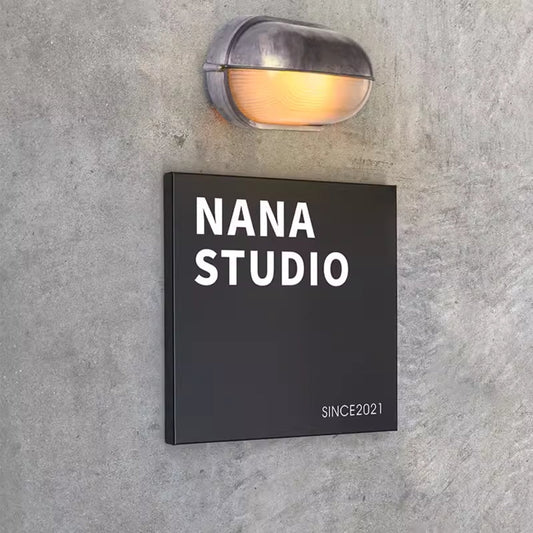 丈夫で長持ちする、壁掛け式鉄看板 商品コード:【2802 - 0414 - 1617】 - caferestaurantgoods