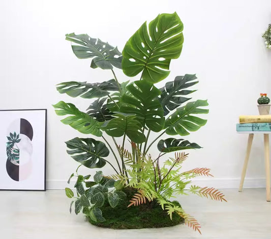 モンステラ デリシオサ擬似樹木 商品コード【2902 - 0406 - 4143】 - caferestaurantgoods