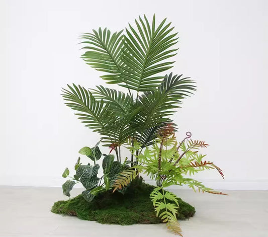 アレカヤシ擬似樹木 商品コード【2902 - 0406 - 44 - 47】 - caferestaurantgoods