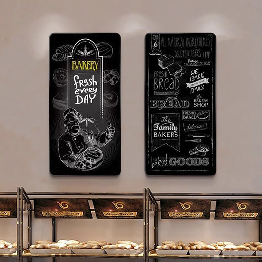 パン屋さんにぴったりの、おしゃれな壁掛けアート - caferestaurantgoods