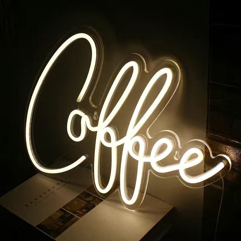 LEDネオンサイン USBポート付き コーヒー - caferestaurantgoods