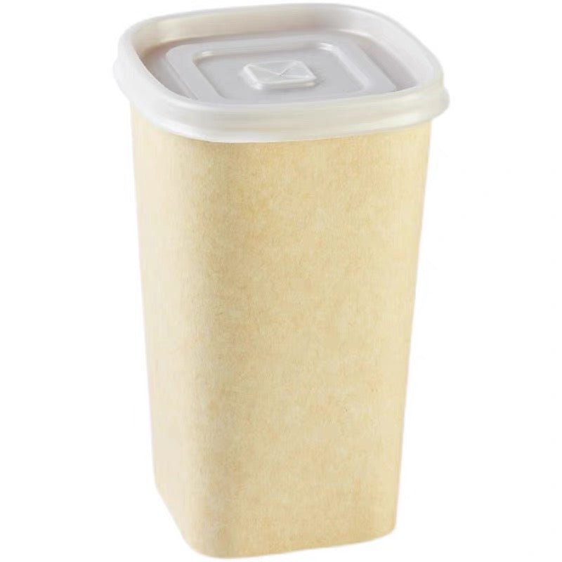 PLA素材四角形コーヒー紙コップ 商品コート【4202 - 0331 - 6061】 - caferestaurantgoods