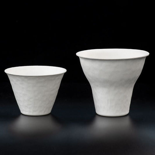 サトウキビパルプPLA素材デザートカップ 商品コード【4202 - 0331 - 62 - 66】 - caferestaurantgoods