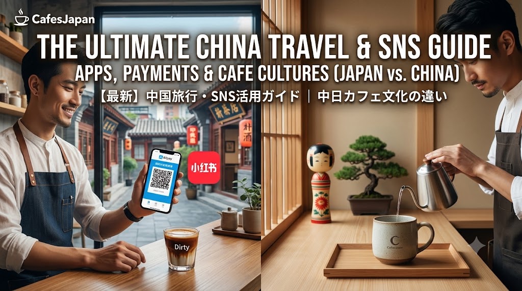 中国旅行・SNS活用ガイド｜最新の便利情報と日中カフェ文化の違い