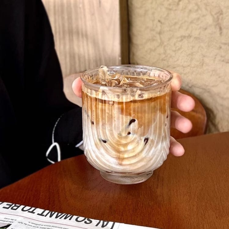 Wood grain pattern cup L Product code: [4202-0331-070809]