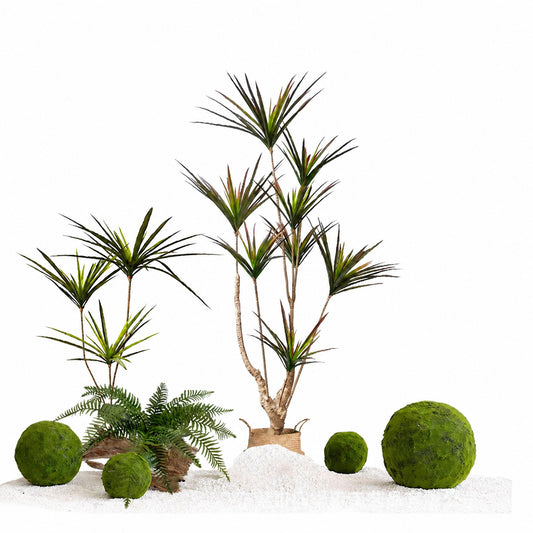 フェイクグリーン ドラセナ 観葉植物 大型 北欧風 インテリア 造花 お手入れ不要 リビング 置き型