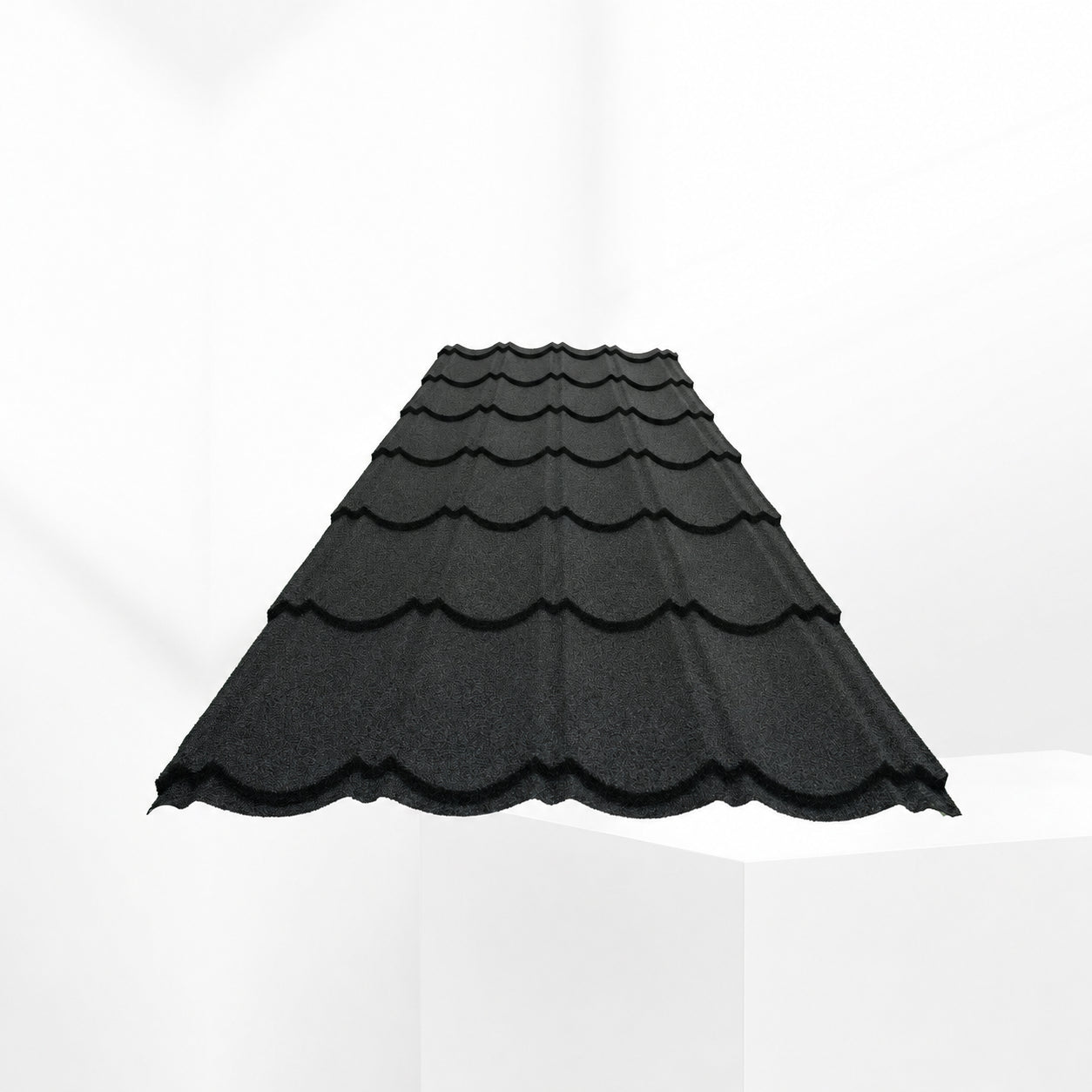 Colored stone metal tiles, large continuous tiles, zinc-aluminum alloy, weather-resistant, hail-resistant, heat-insulating, lightweight roofing material