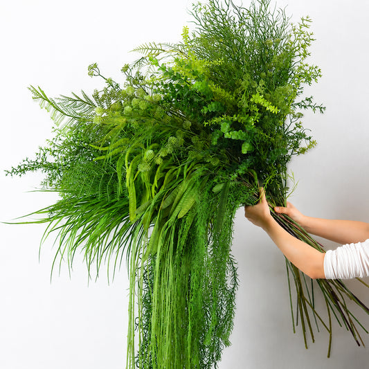 【森系ウェディング】フェイクグリーン 造花 結婚式装飾 地置き花 人工観葉植物 リーフ アーティフィシャルフラワー