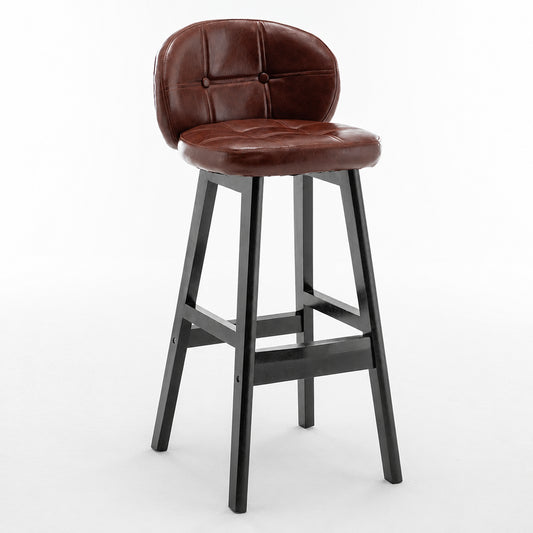 Solid Wood Bar Chair, Modern Simple High Chair, Counter Chair, Height Adjustable
