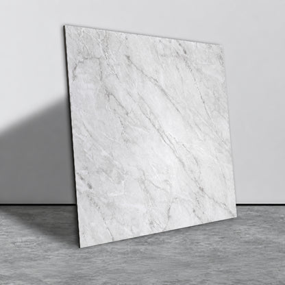 自粘性フロアタイル 1.2mm PVC大理石柄 60×60cm 9枚セット リビング・キッチン 防水・耐磨耗 簡単施工