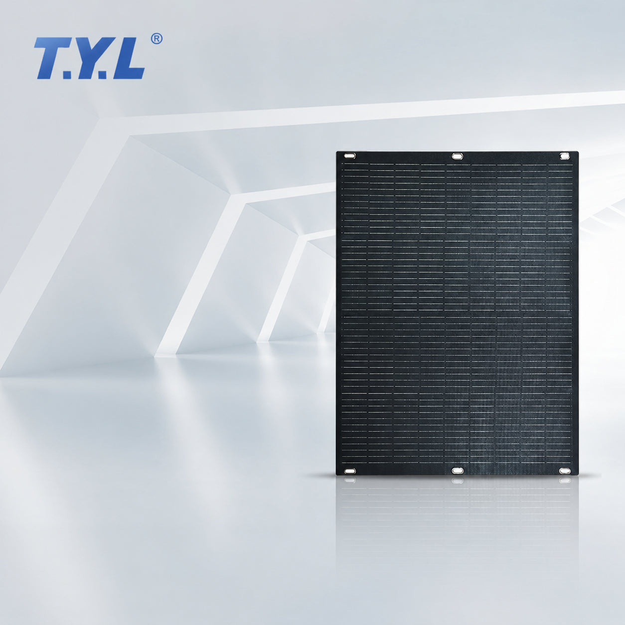100W 単結晶シリコン ETFE フレキシブルソーラーパネル 全黒 曲げ可能 バルコニー設置用 太陽光パネル