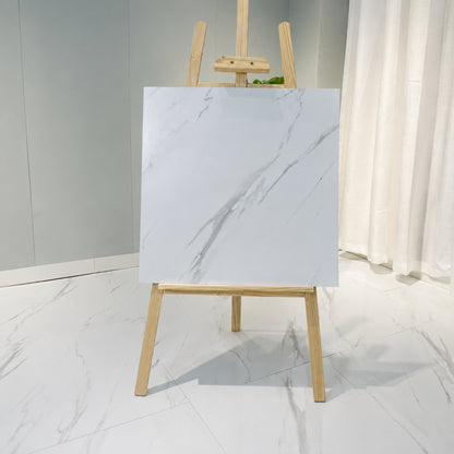 自粘性フロアタイル 1.2mm PVC大理石柄 60×60cm 9枚セット リビング・キッチン 防水・耐磨耗 簡単施工