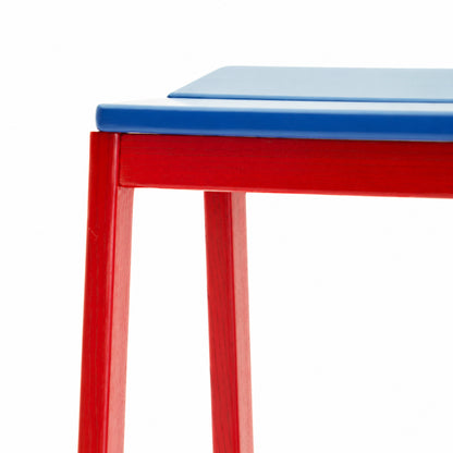 [Free Shipping] Modern Colorful High Stool, Solid Wood Bar Chair, Cafe, Dining, Office, Ergonomic Design, Weight Capacity, No Cushion, 41x39x77cm