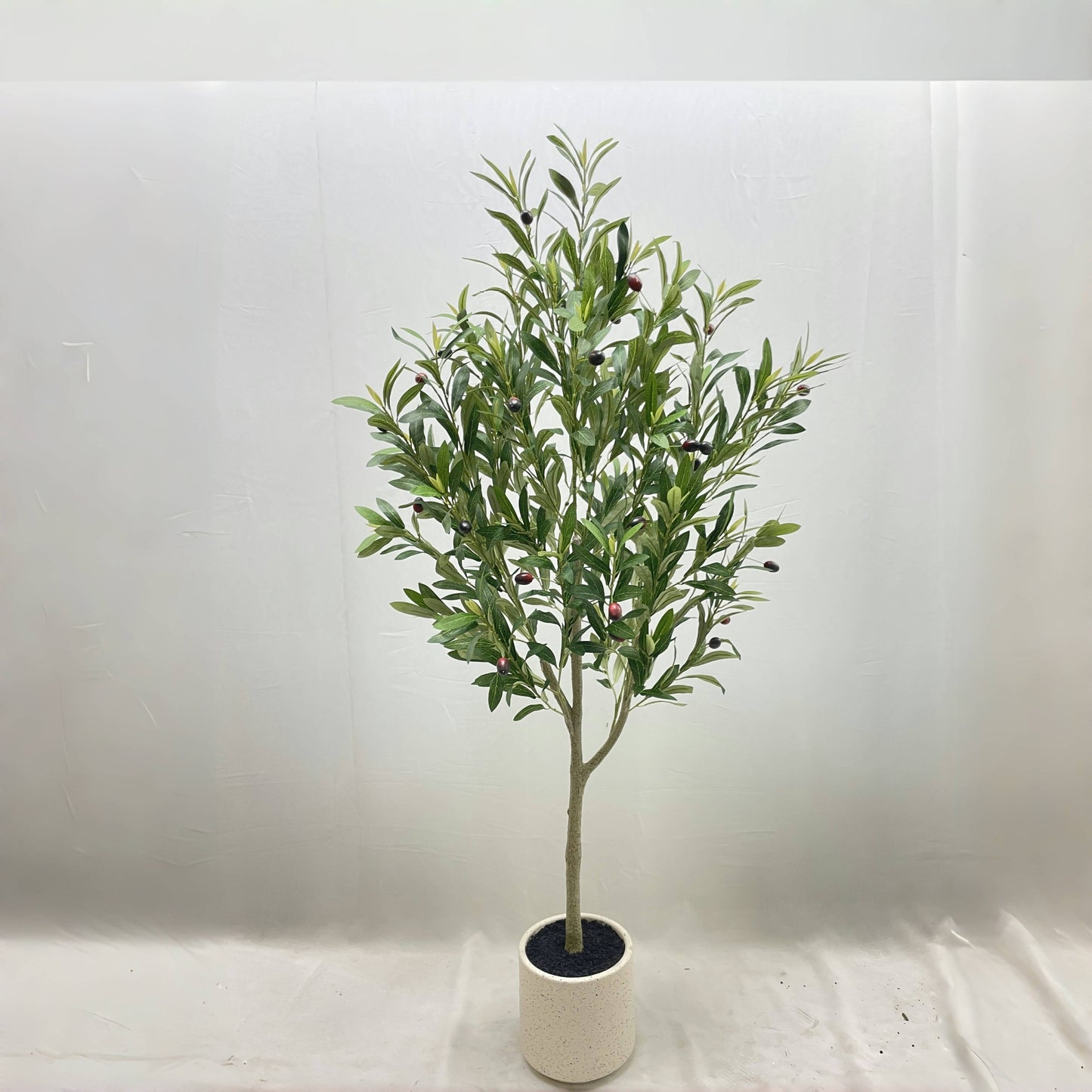人工オリーブの木 観葉植物 フェイクグリーン インテリア 高さ90/130/180cm 選べるサイズ お手入れ不要