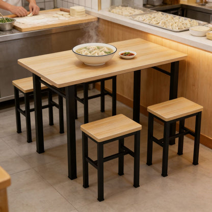 業務用折りたたみテーブル カフェ・飲食店向け 頑丈 簡単組立 収納便利 幅広机