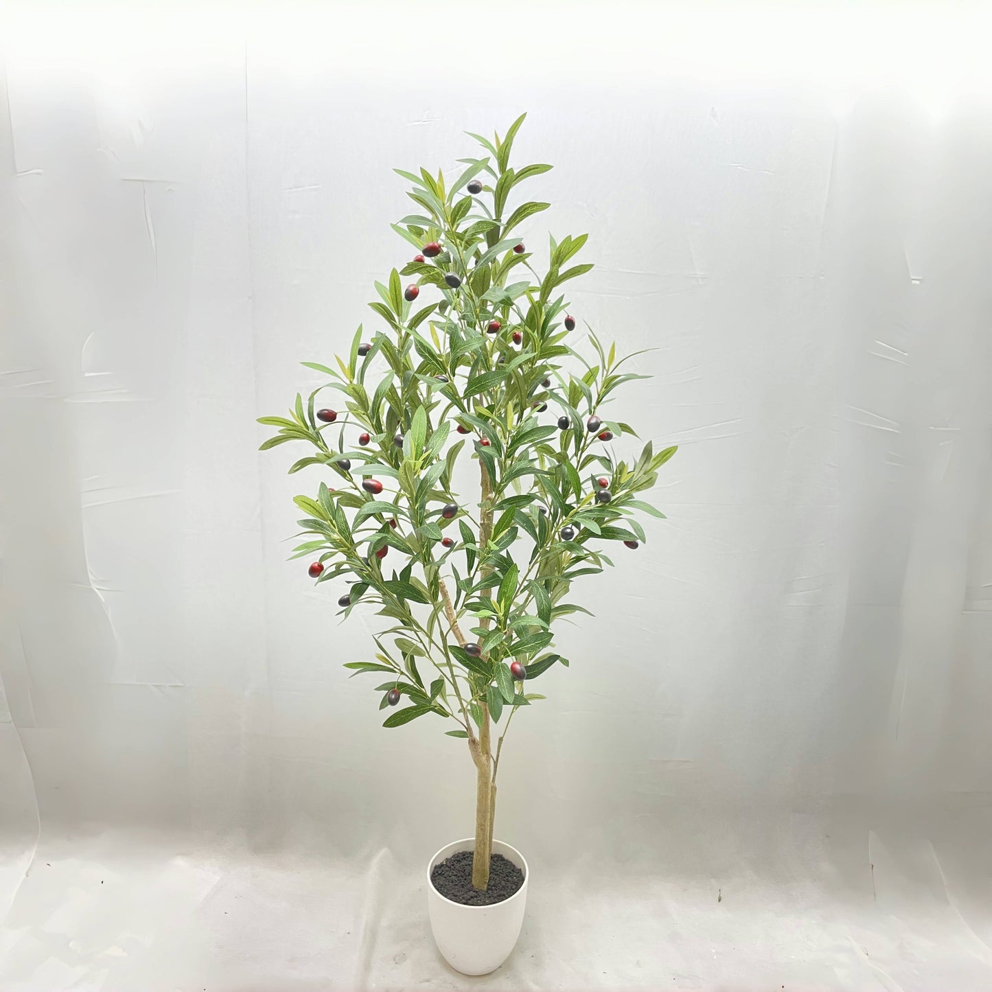 人工オリーブの木 観葉植物 フェイクグリーン インテリア 高さ90/130/180cm 選べるサイズ お手入れ不要