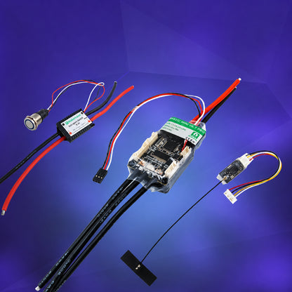 VESC 6.7 Pro 本杰明電調 FOC ブラシレスモーター ESC 6.7 対応 ホビー用 高性能 ドライブ コントローラー