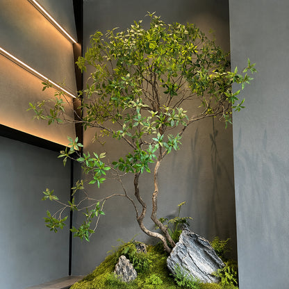 フェイクグリーン 人工観葉植物 大型 造花 インテリア おしゃれ 置き型 室内外 装飾 ホテル 別荘