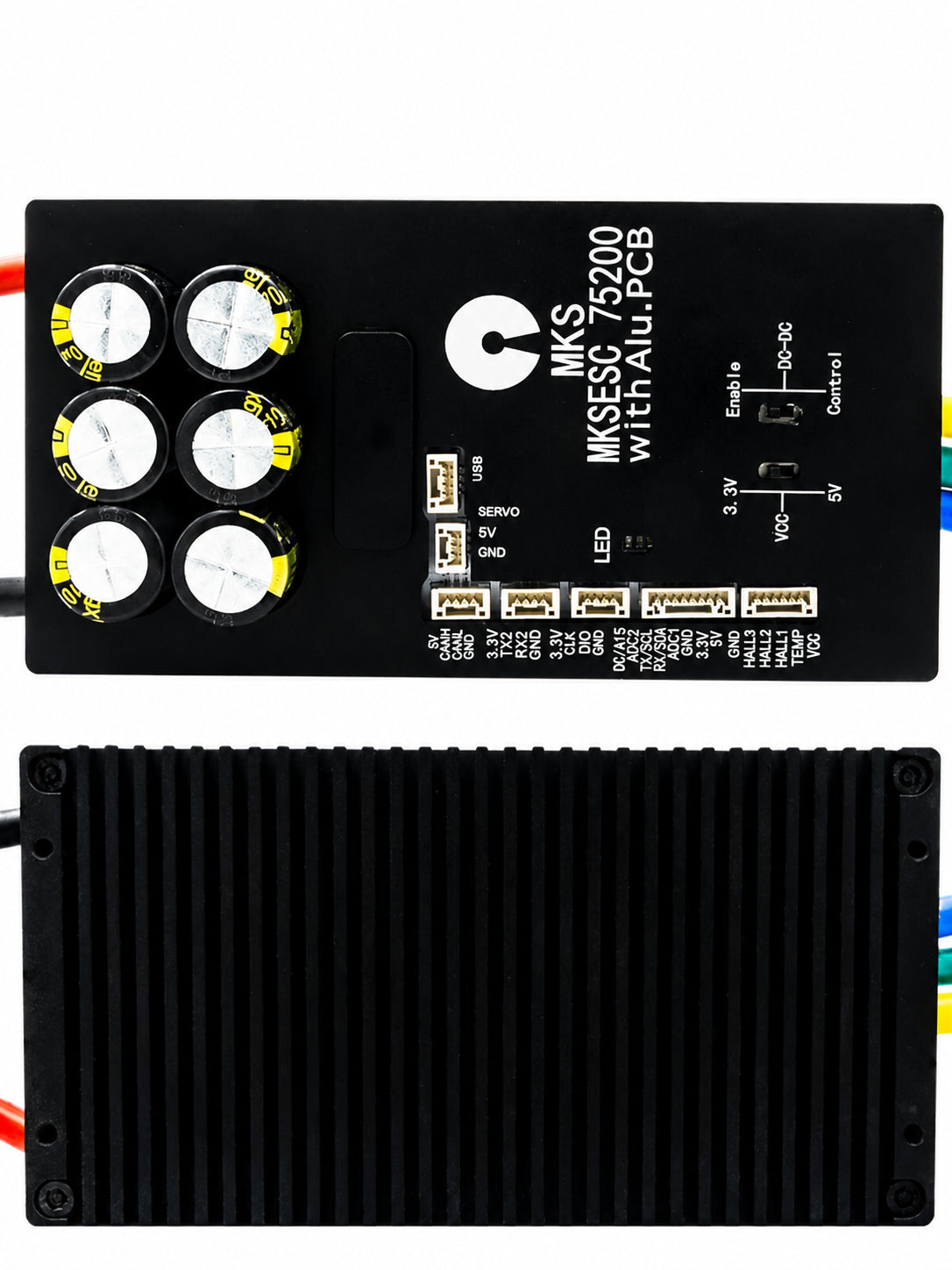 VESC75 75V/200A V2 ブラシレスモーターコントローラー FOC対応 航模用 ESC