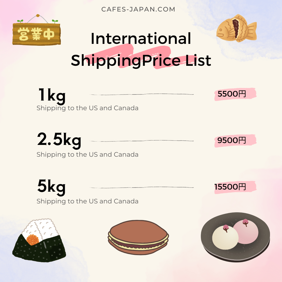 送料 - CafesJapan