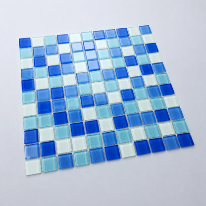 ガラスモザイクタイル 屋外プール用 正方形 330x330mm 耐候性 豊富カラー まとめ買い割引
