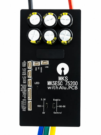 VESC75 75V/200A V2 ブラシレスモーターコントローラー FOC対応 航模用 ESC